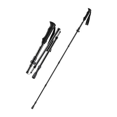Ultralight Trekking Pole Carbon Fiber Folding Aluminium Alloy Outdoor Hand Climbing Hiking Equipment
