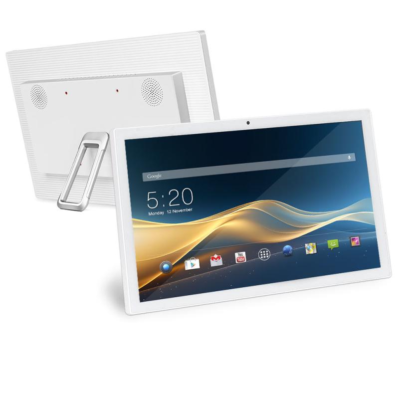 15.6 Inch Android Tablet PC with IPS Touch Screen RK3566 1920*1080 2GB Memory Industrial Use Desktop Stand